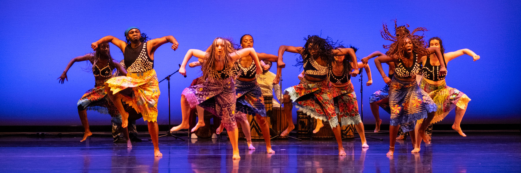 Photo of the African American Dance Company performance