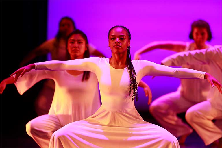 Dance company performance